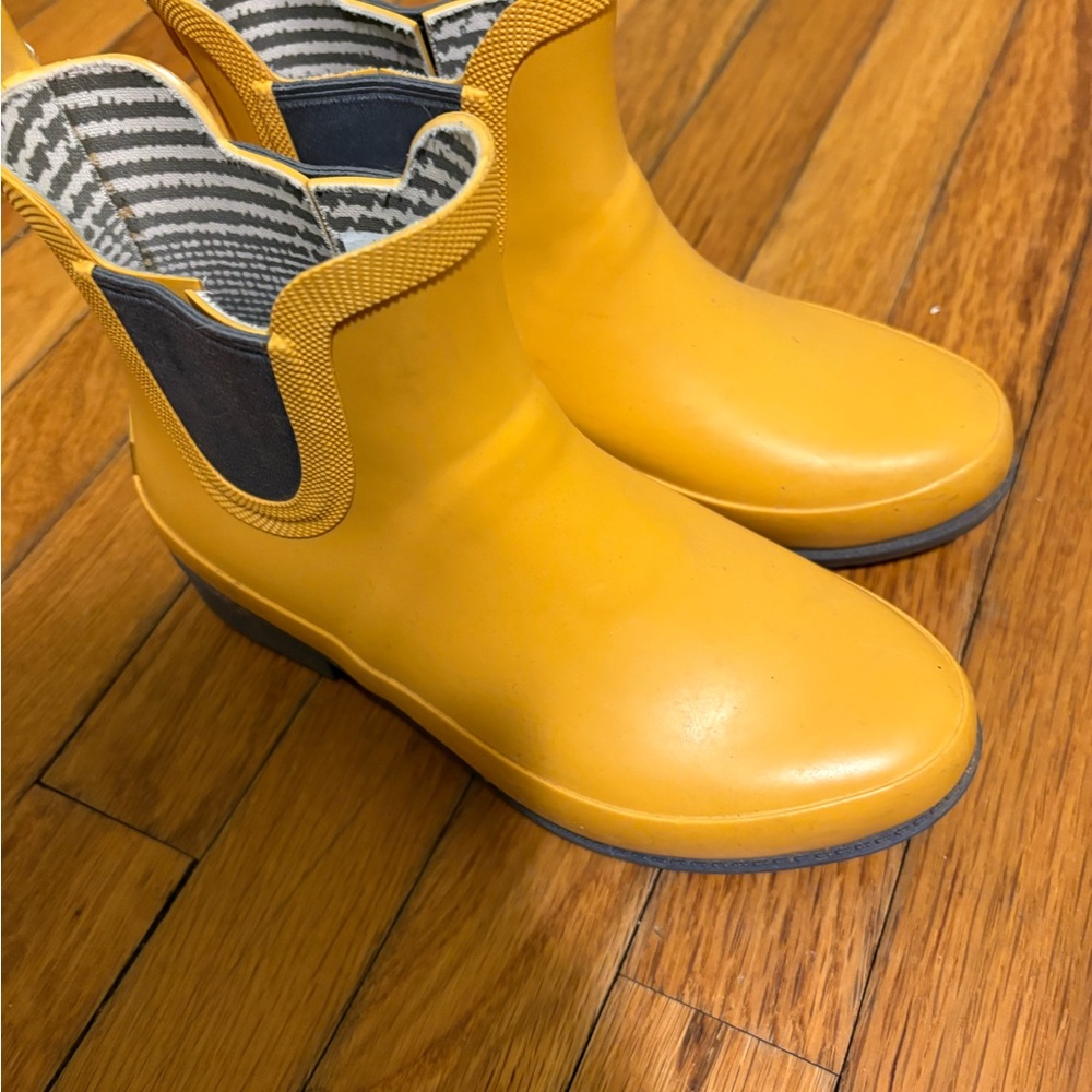 L.L. Bean Yellow Winter & Rain Boots